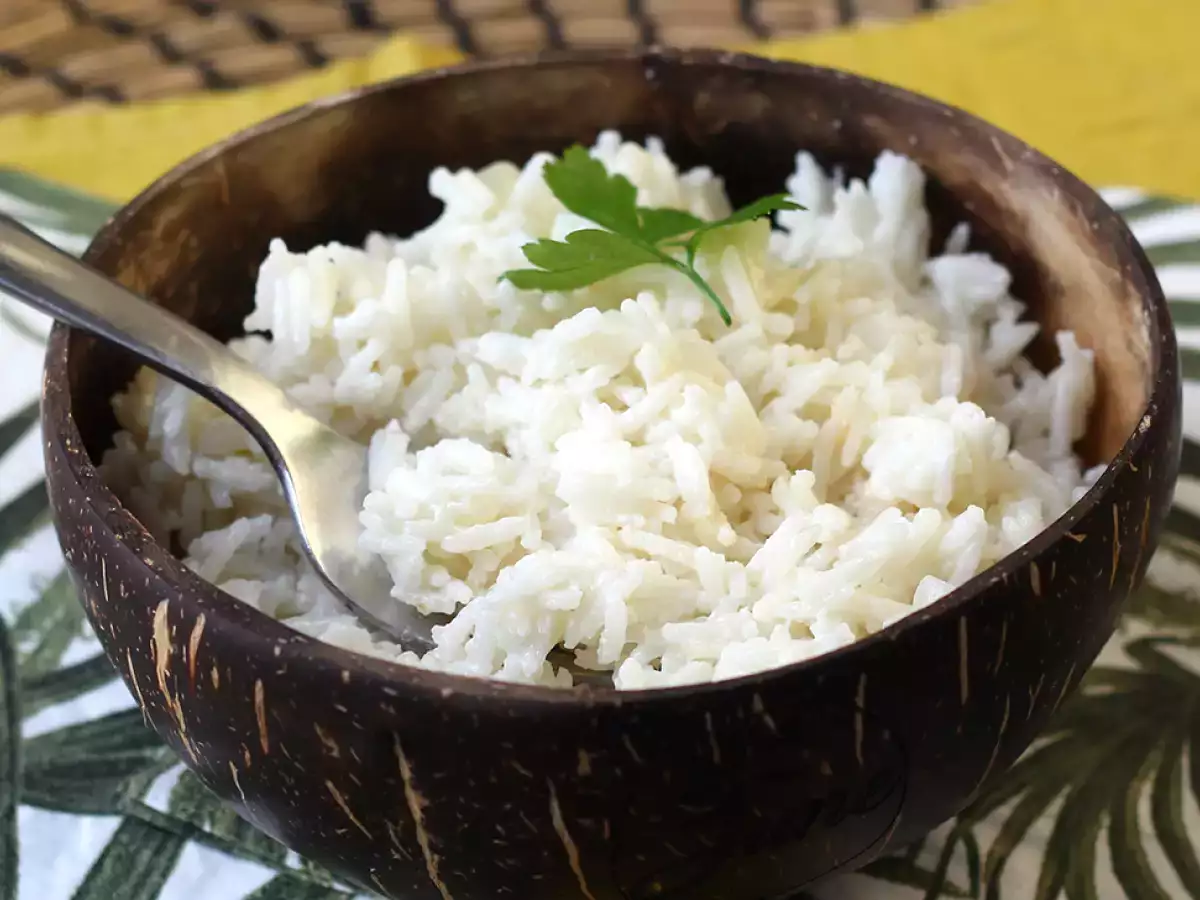 Рецепт Как приготовить рис с кокосовым молоком?