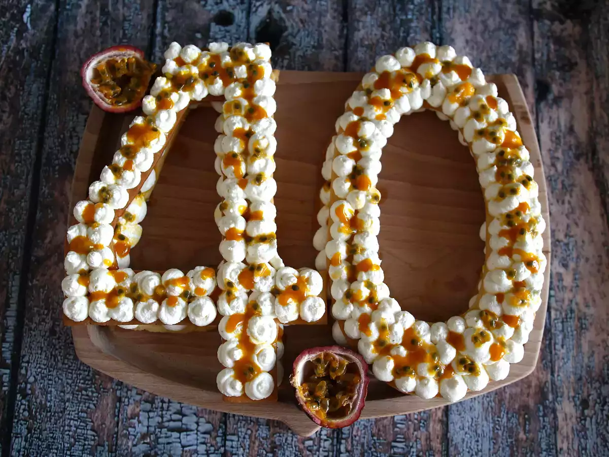 Рецепт Экзотический торт с манго и маракуйей