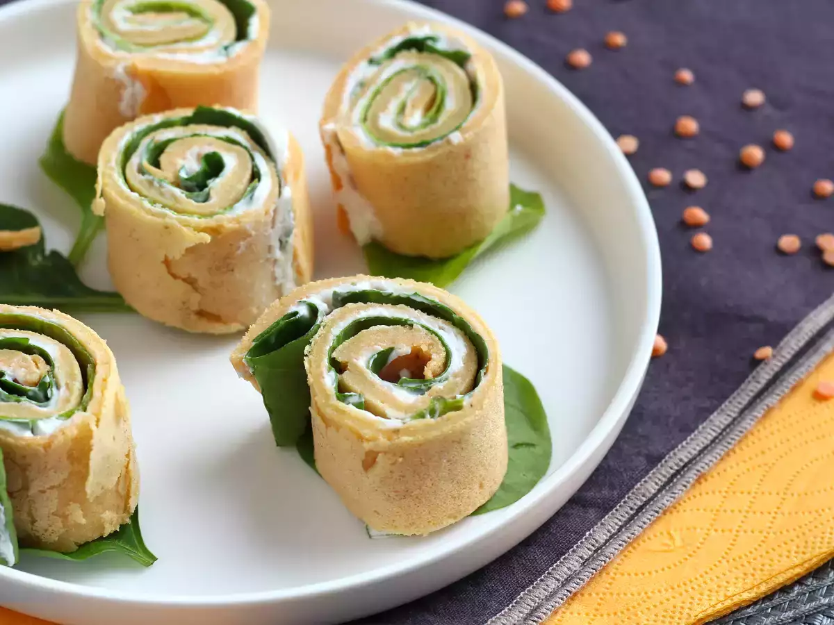 Рецепт Оладьи из красной чечевицы, всего 2 ингредиента