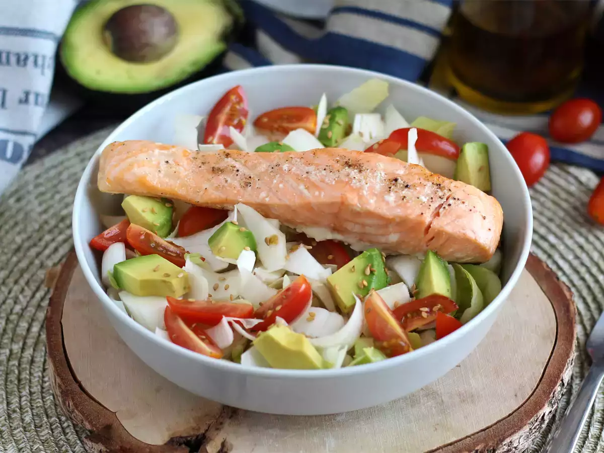 Рецепт Как приготовить стейк из лосося в духовке?