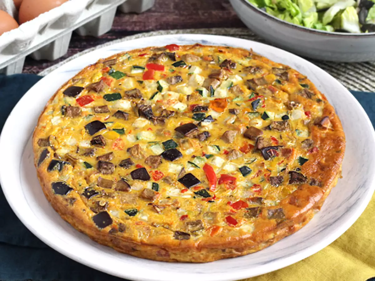 Рецепт Овощной флан - блюдо для всех