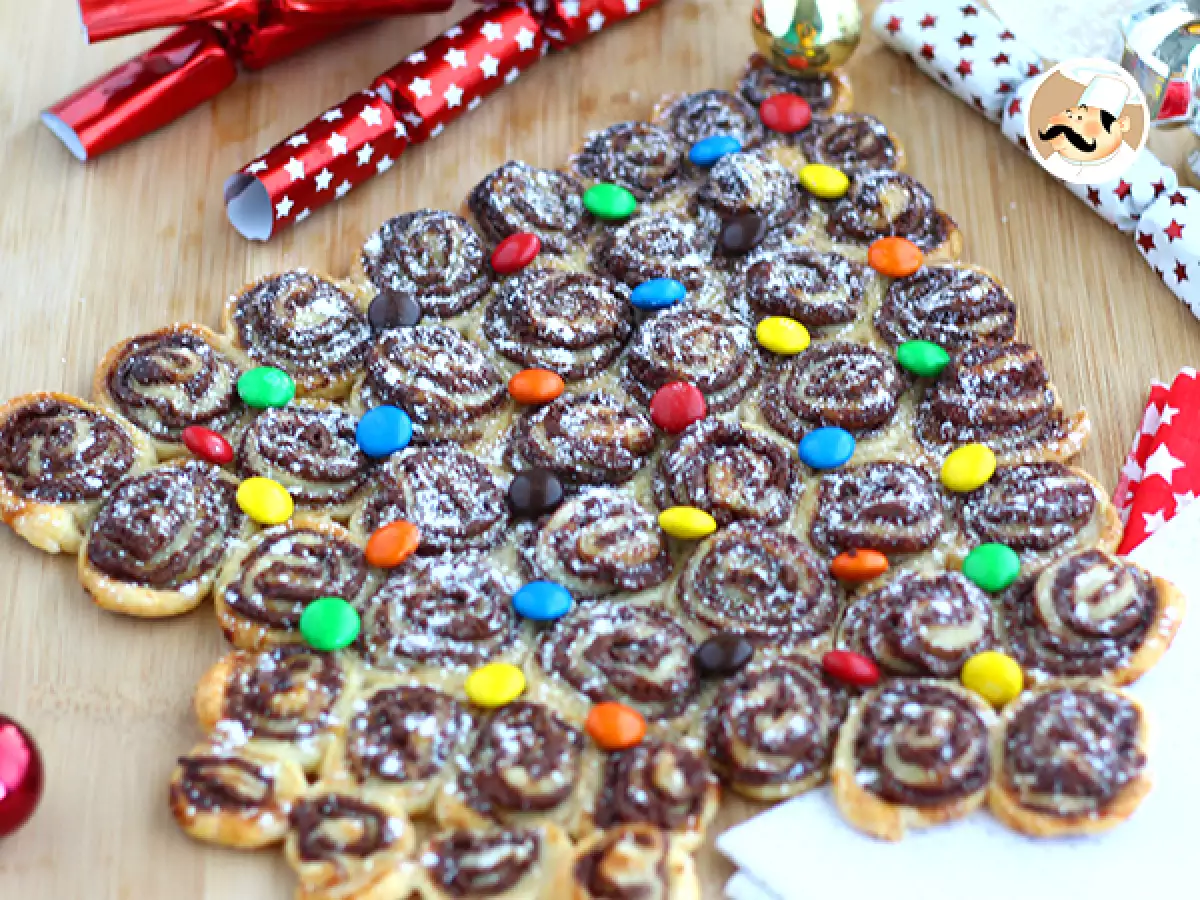 Рецепт Елка с нутеллой для совместного использования