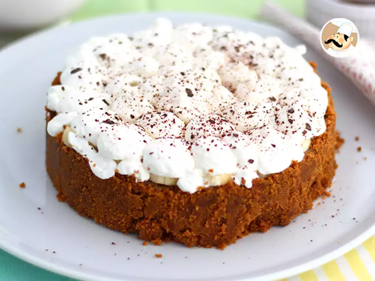 Рецепт Пирог с бананом, бананом и карамелью