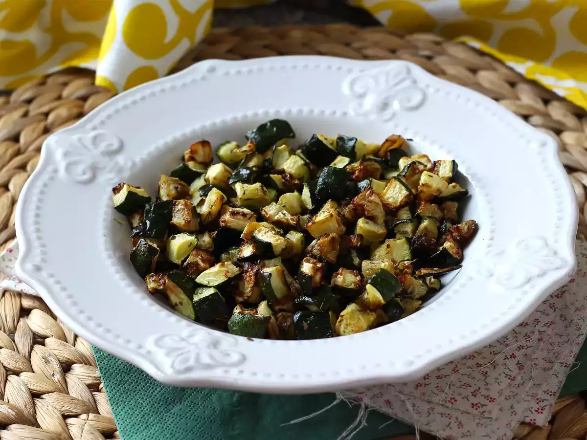 Рецепт Как приготовить кабачки в аэрофритюрнице?