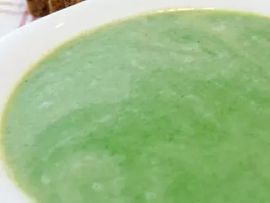 Рецепт Крем-суп из шпината с пармезаном