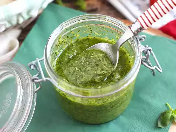 Рецепт Домашнее зеленое песто