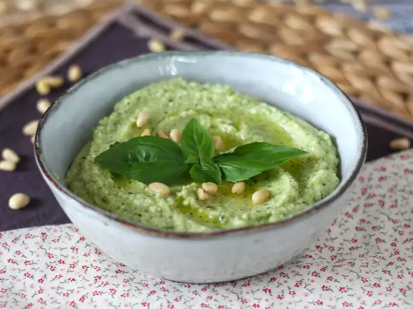 Рецепт Кабачковый песто, быстрый и вкусный рецепт без варки