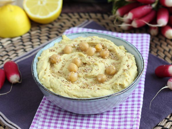 Рецепт Хумус с консервированным лимоном для еще более нежного вкуса