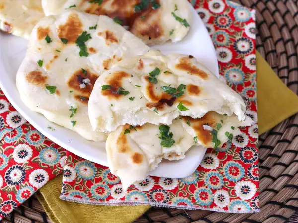 Рецепт Экспресс-нааны с сыром