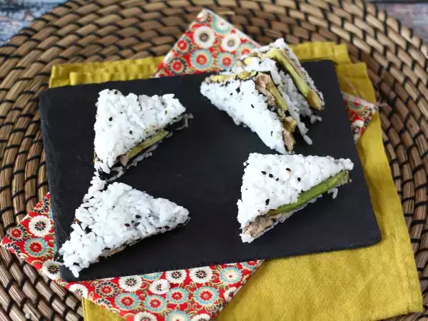 Рецепт Club maki, японский клуб сэндвичей