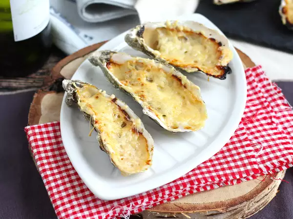 Рецепт Устрицы au gratin для гурманов