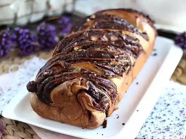 Рецепт Бриошь бабка с шоколадом и фундуком