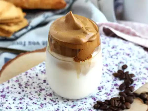 Рецепт Кофейный мусс dalgona