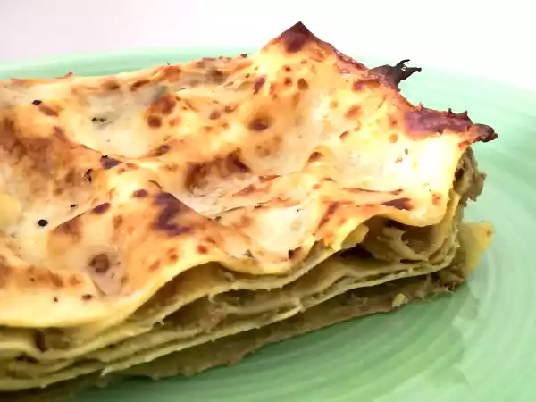 Рецепт Лазанья с артишоками и сыром рикотта