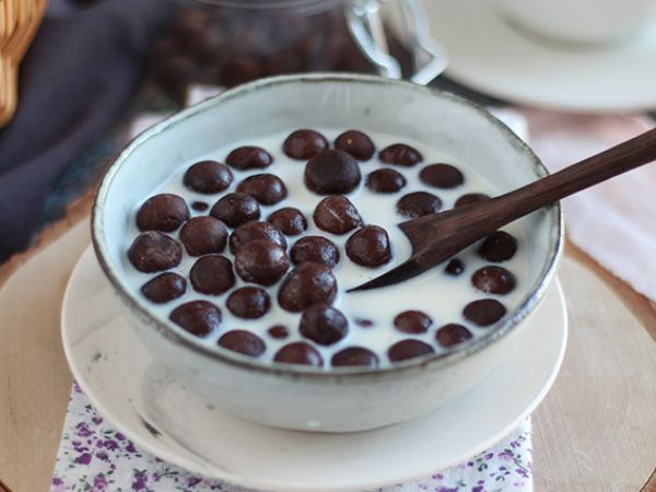 Рецепт Хлопья с шоколадными шариками типа nesquik