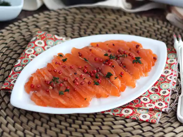Рецепт Гравлакс, маринованный лосось по-шведски