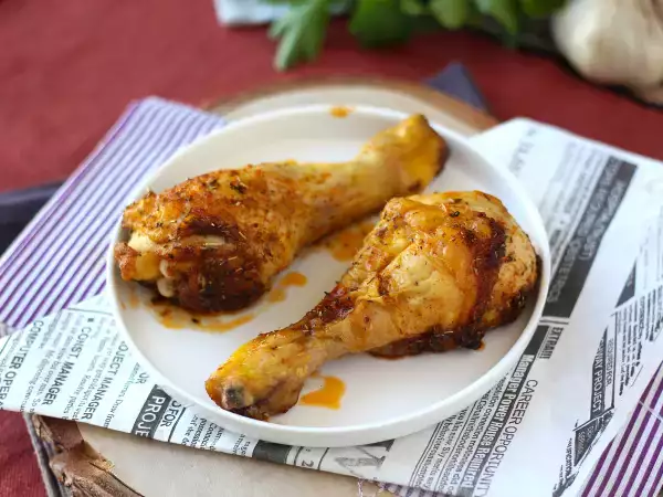 Рецепт Маринованные в духовке куриные барабанные палочки - очень быстрое решение!