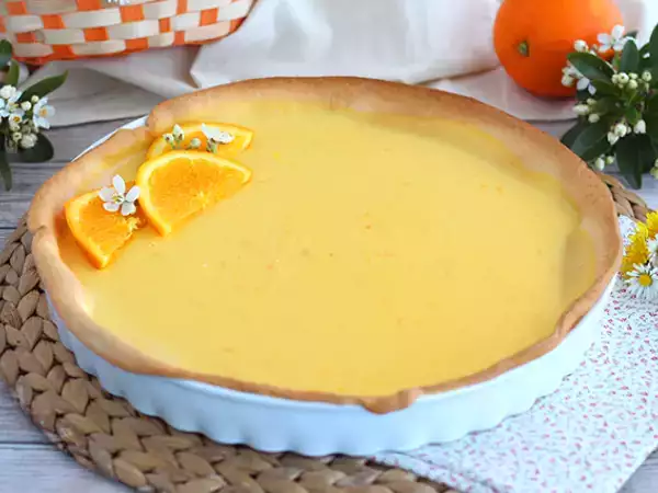 Рецепт Апельсиновый тарт