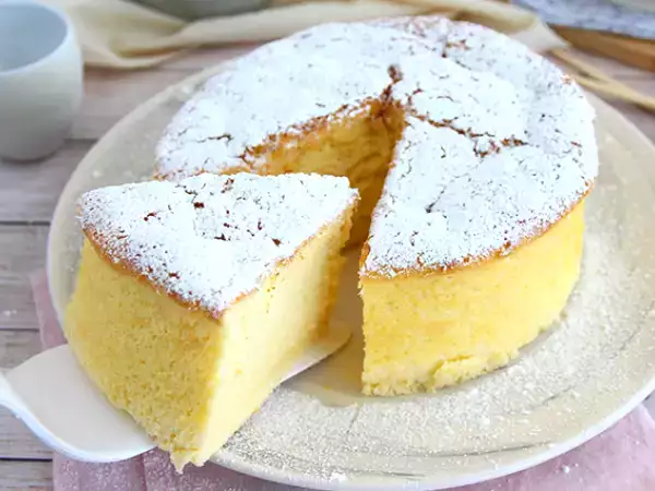 Рецепт Японский чизкейк (легкий и воздушный)