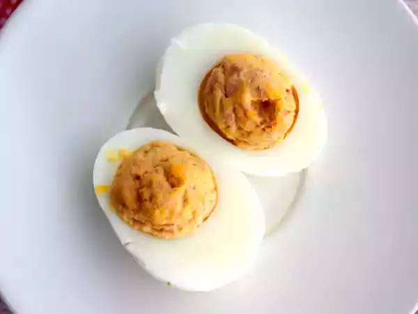 Рецепт Яйца с тунцом