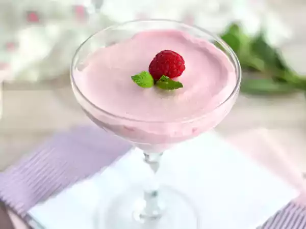 Рецепт Малиновый мусс