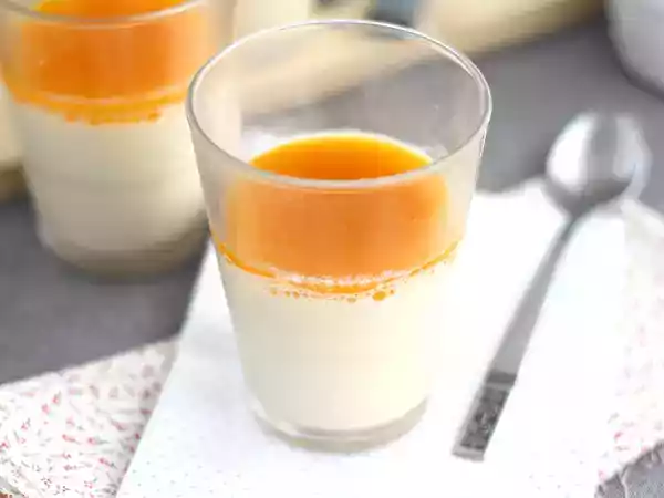 Рецепт Веганская кокосовая панна-котта