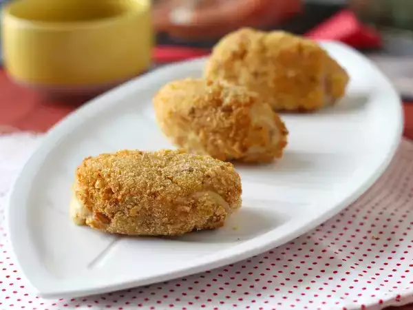 Рецепт Croquetas de jamón en freidora de aire ¡con poco aceite pero igual de crujientes!