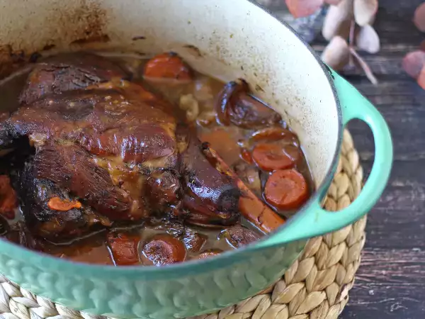 Рецепт Баранья нога за 7 часов: ультрапростой рецепт