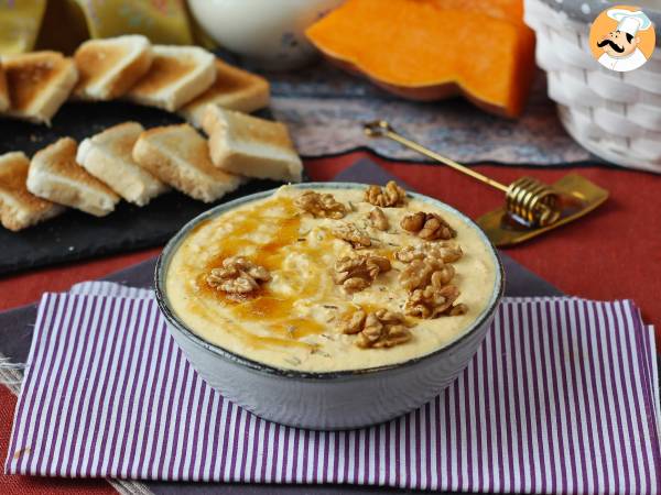 Сливочный паштет из тыквы и феты с нотками меда - Подготовка этап 6