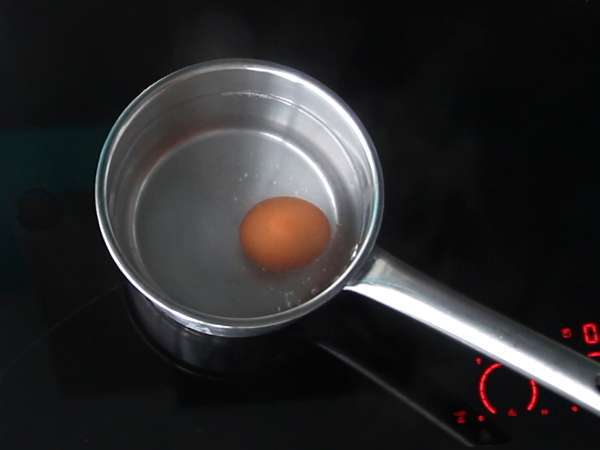 Сливочный майонез из авокадо с вареным яйцом - без сырого яйца - Подготовка этап 1