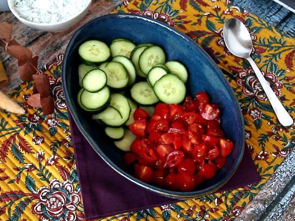 Хрустящий салат с ньокки, ультрамодный, вкусный и сбалансированный, идеальный для лета! - Подготовка этап 4