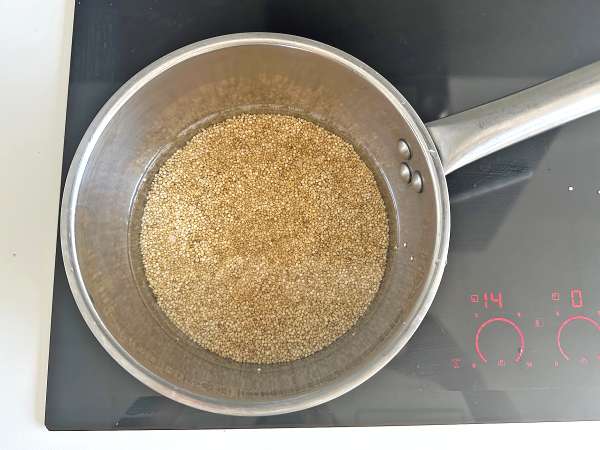 Салат из киноа со вкусом таббуле: Освежающий и еще более полезный - Подготовка этап 1