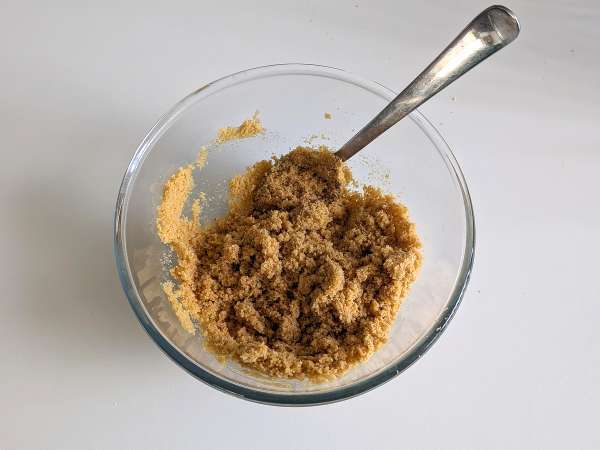 Однопорционный пикантный чизкейк с базиликом и помидорами черри: вкусная идея для фуршетов и аперитивов - Подготовка этап 2