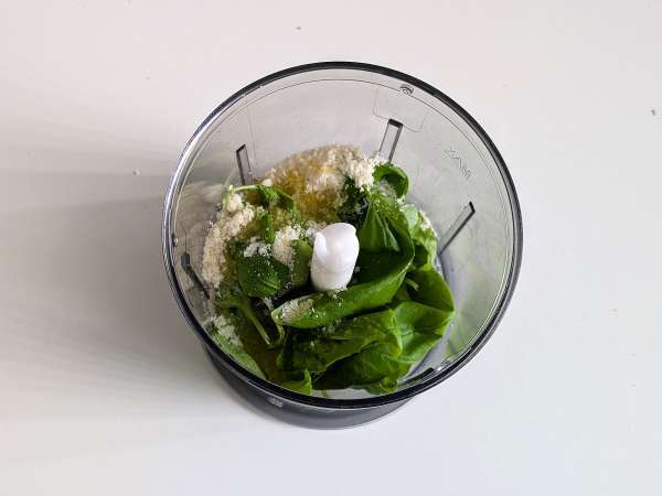 Однопорционный пикантный чизкейк с базиликом и помидорами черри: вкусная идея для фуршетов и аперитивов - Подготовка этап 4