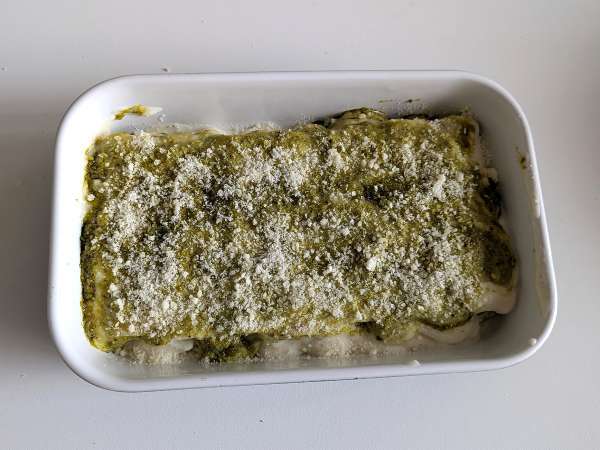 Каннеллони с песто в сливках: простой и вкусный рецепт - Подготовка этап 8