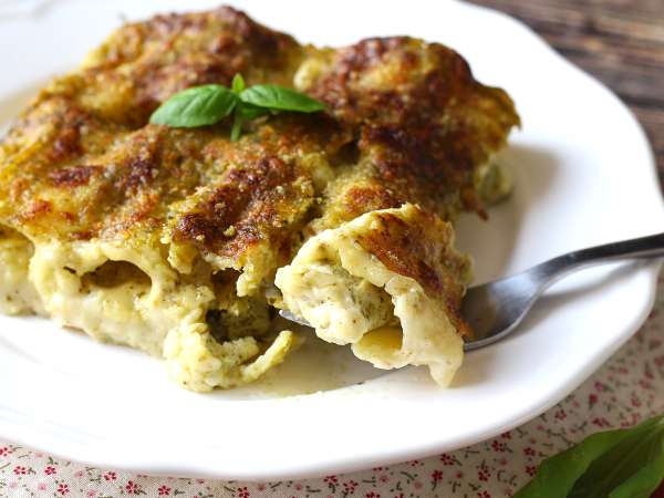 Каннеллони с песто в сливках: простой и вкусный рецепт - Подготовка этап 10