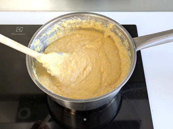 Идеальная сливочная полента: простой рецепт мягкого и вкусного блюда - Подготовка этап 3