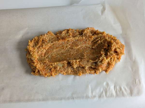 Тыквенный мясной рулет с грибами и жилистым сыром скаморца: вкусный и простой рецепт запекания - Подготовка этап 8