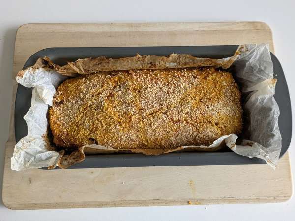 Тыквенный мясной рулет с грибами и жилистым сыром скаморца: вкусный и простой рецепт запекания - Подготовка этап 13