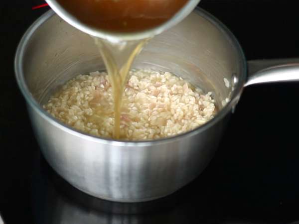 Ризотто с рокфором - Подготовка этап 3