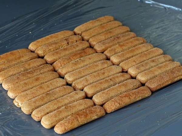 Полено в форме тирамису без формы для любителей кофе - Подготовка этап 3