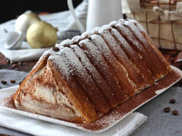 Полено в форме тирамису без формы для любителей кофе - Подготовка этап 10