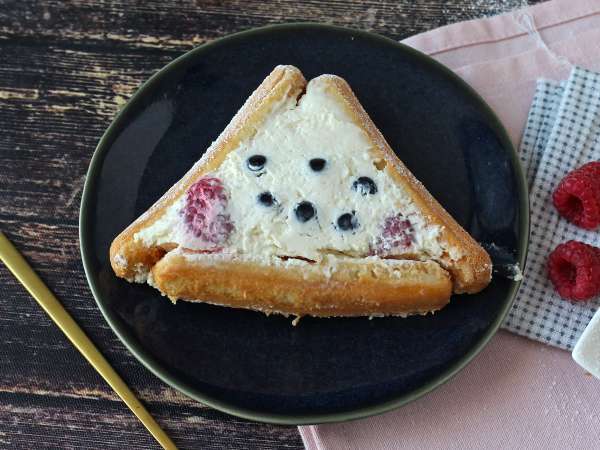 Для приготовления этого красного фруктового полена не нужна форма! - Подготовка этап 9