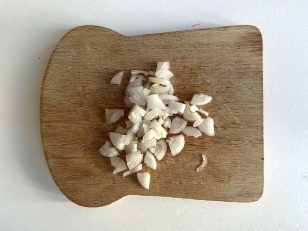 Крем-яйца с грибами: быстрый и очень вкусный рецепт! - Подготовка этап 2