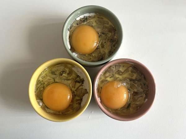 Крем-яйца с грибами: быстрый и очень вкусный рецепт! - Подготовка этап 8