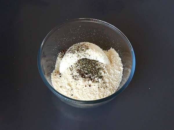 Сырные шарики на аперитив - Подготовка этап 1