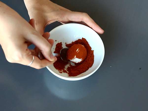 Сырные шарики на аперитив - Подготовка этап 3