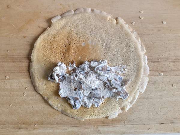 Креспелле с рикоттой и грибами: идеальный сливочный вегетарианский рецепт на все случаи жизни - Подготовка этап 8