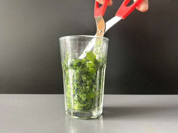 Флан со шпинатом и грибами - Подготовка этап 3