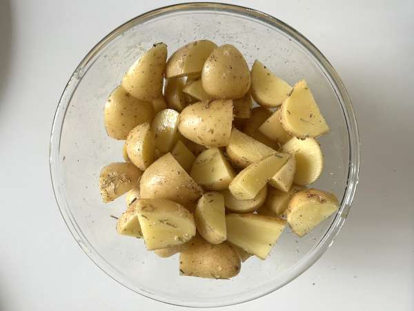 Хрустящее, тающее во рту полено с козьим сыром, панированное в Air Fryer: абсолютный комфорт! - Подготовка этап 1